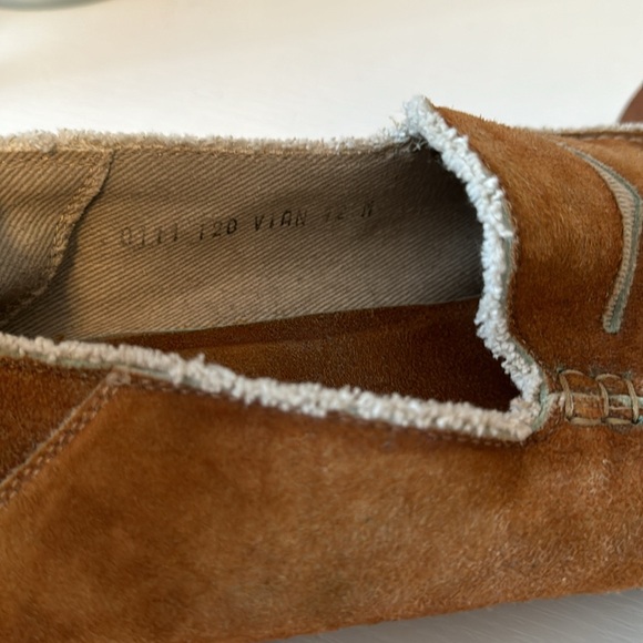 Donald Pliner Suede Loafer | Slip On Size 12 - Picture 4 of 8